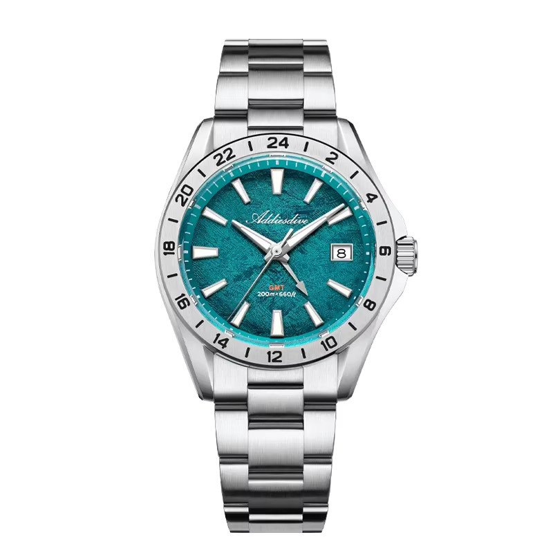 ADDIESDIVE Armbanduhr, Quarz, Edelstahl, Saphirglas, Herren - Bild 7