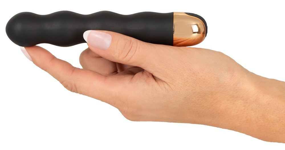 O Lovers Vibrator in Schwarz mit 12 Vibrationsmodi - Bild 3