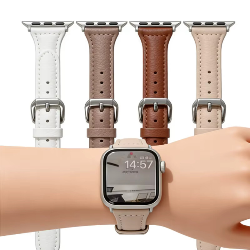 NEY Uhrenarmband Leder, Unisex - Bild 4