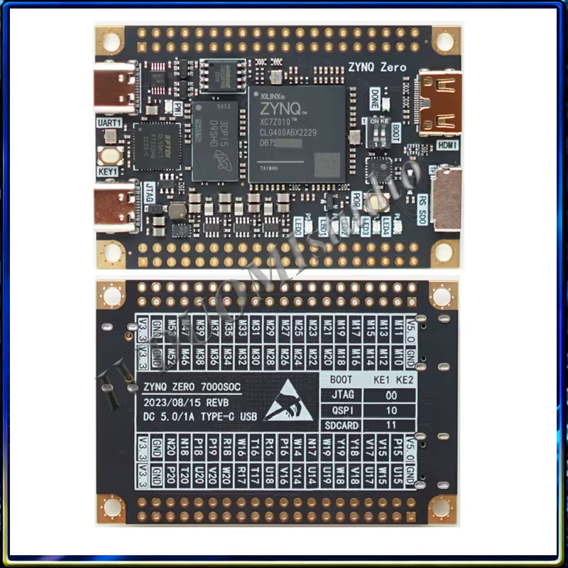 IVDUOMIstudio ZYNQ 7010 FPGA-Kernplatine Entwicklungsboard in Schwarz - Bild 3