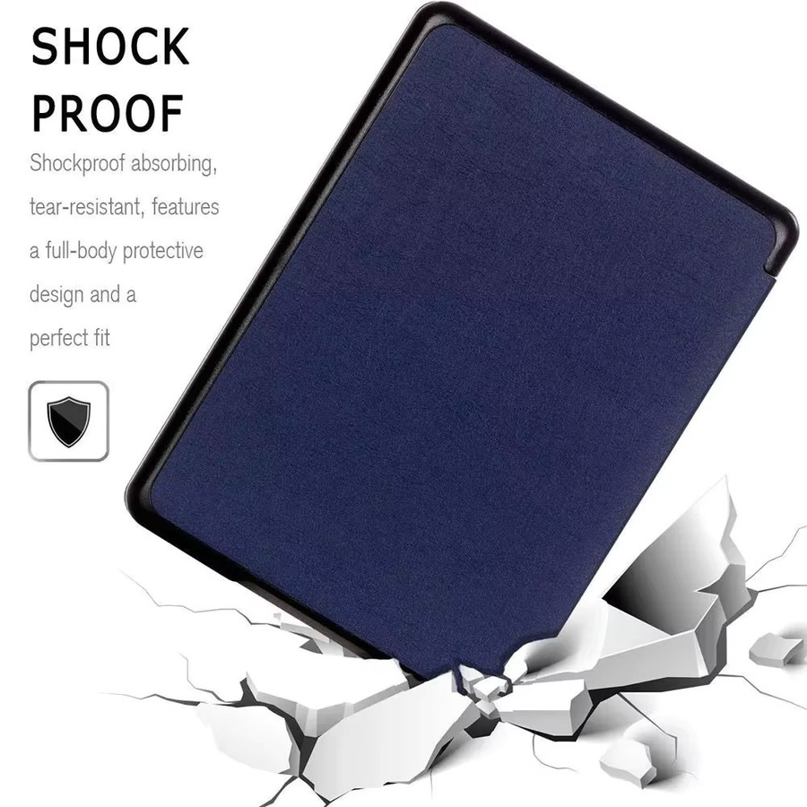 ZNOVAY Faltbare Standhülle für Kindle Paperwhite 2024, 12. Generation (SA568B) und Kindle Colorsoft, 7,0 Zoll, Schwarz - Bild 3