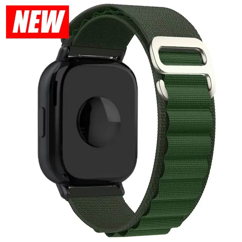 Xiaomi Uhrenarmband Nylon, Alpine Loop, Schwarz, 20 mm, Redmi Watch 5 Active/5 Lite - Bild 5