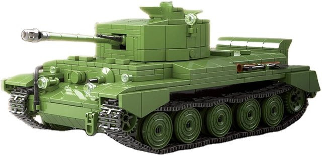 QuanGuan Military Cromwell Cruiser Heavy Tank und Stuart Light Tanks Building Block Sets - Bild 1