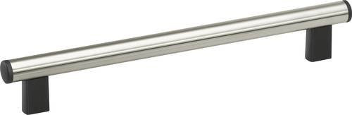 Rohde Rohrgriff U1-30.200.37 in Schwarz und Silber, matt, L: 28,8 cm, B: 3,0 cm, H: 7,5 cm - Bild 1