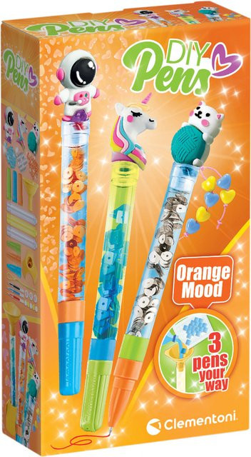 Clementoni Malset Monster Orange Mood Kreativset ab 6 Jahren - Bild 1