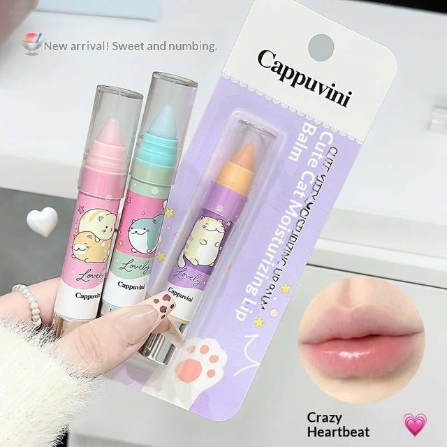 Cappuvini Cat Lippenbalsam, Unisex - Bild 1