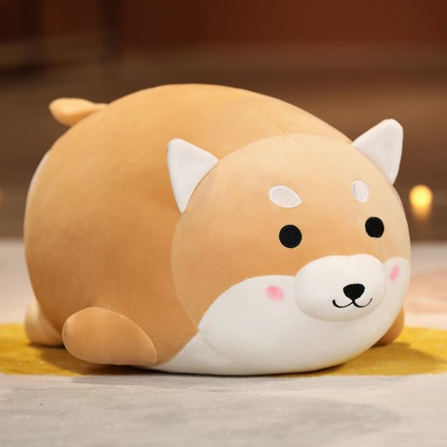Kidsly Shiba Inu Corgi-Plüschtier, champagner, 35cm, ab 18 Jahre - Bild 1