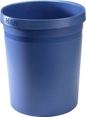 HAN Papierkorb GRIP KARMA aus Kunststoff in Blau mit 18l Volumen, Durchmesser: 31,2 cm, Höhe: 35 cm - Bild 1