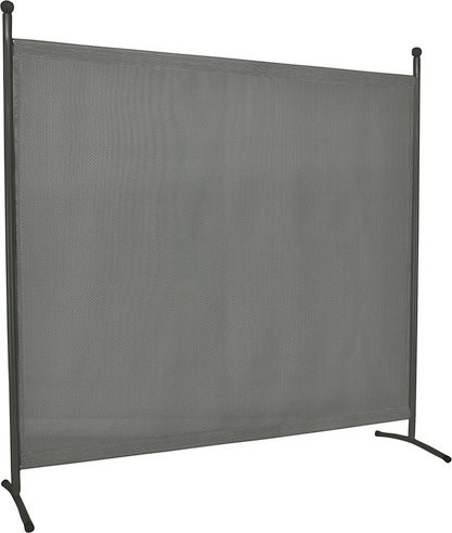 Sichtschutz Paravent von ANGERER FREIZEITMÖBEL aus Stahl und PVC in Beige, Höhe: 178 cm, Breite: 178 cm - Bild 1