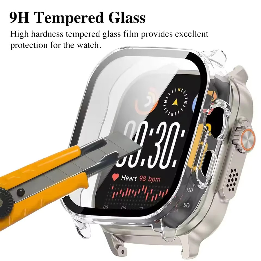 Realme Schutzhülle aus gehärtetem Glas für Realme Watch 5, transparent - Bild 3