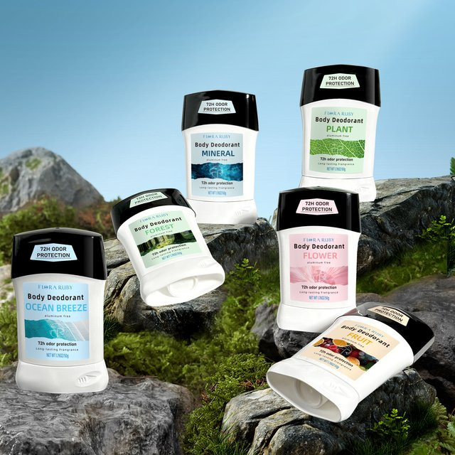Flora Ruby Deodorant Stick, Herren - Bild 1