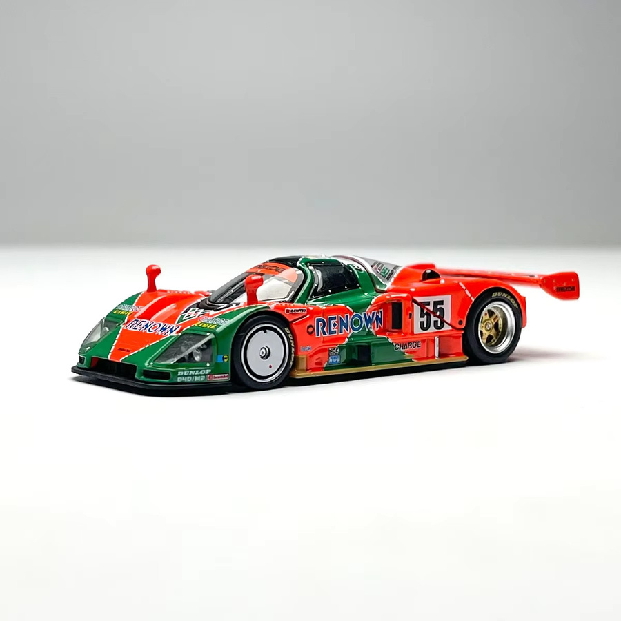 POPRACE 787B LeMans Rennwagen, Automodell, 1:64, Metall, Mehrfarbig - Bild 2
