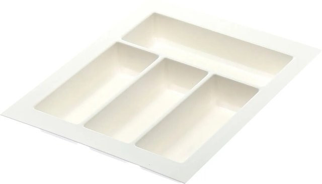 Agoform Besteckeinsatz Classico aus Kunststoff in Weiß, B/T/H: 44,0 x 34,0 x 5,05 cm - Bild 1