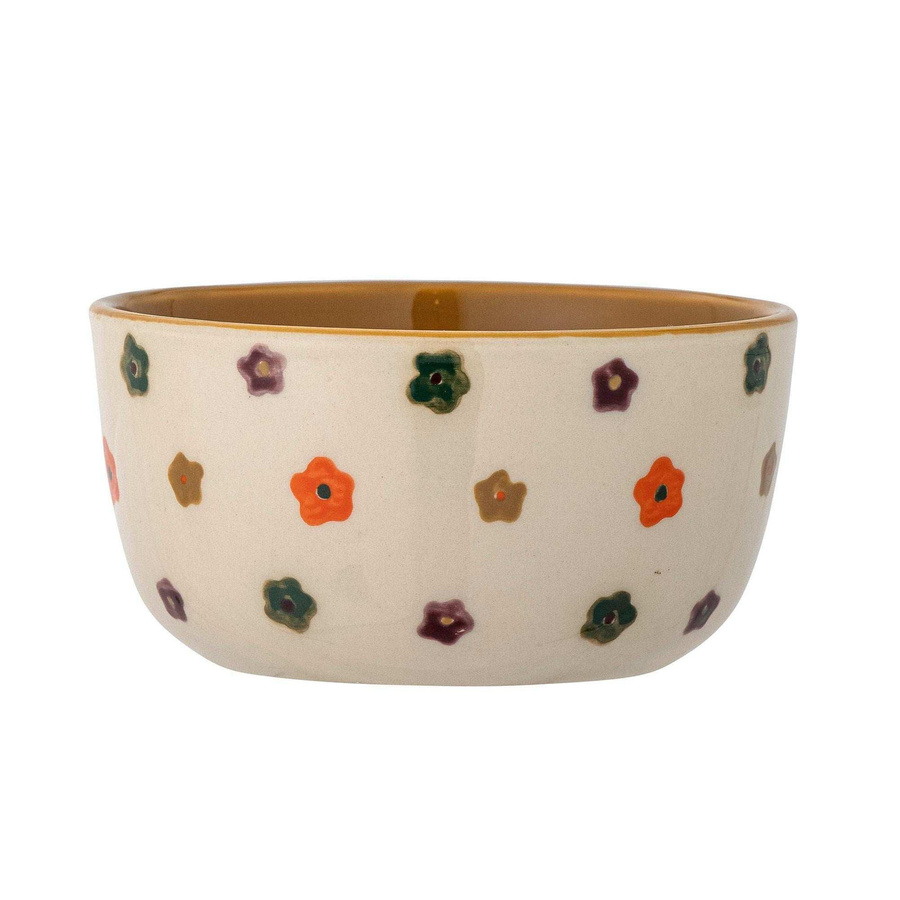 Bloomingville Mini Addy Schale aus Keramik in Beige, Durchmesser: 12 cm - Bild 1