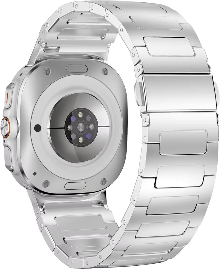 Correa Uhrenarmband Edelstahl, Silber, Samsung Galaxy Watch Ultra 47 mm, Unisex - Bild 2
