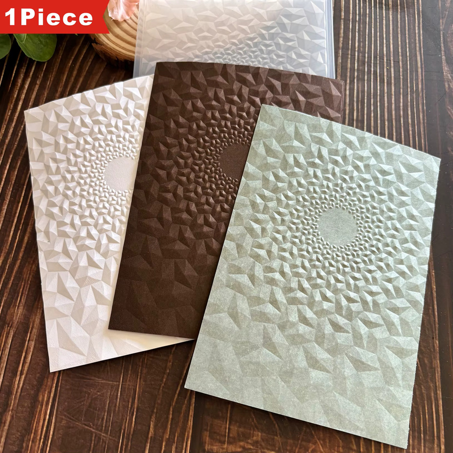 3D-geprägte Ordner-Textur Hintergrunddatei mit geometrischem Rippel-Effekt - Bild 3