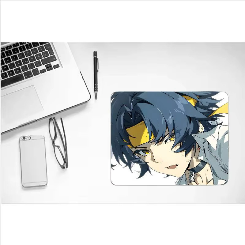 Mousepad Asaba Harumasa Zenless Zone Zero Schreibtischunterlage rutschfest, Mehrfarbig - Bild 5