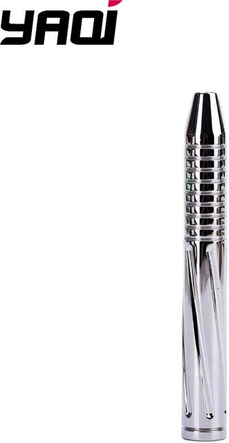 Yaqi Bullet Sicherheitsrasierer Griff, polierter Edelstahl, Herren - Bild 1