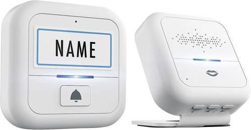 M-e modern-electronics ADF 210 Funk-Türsprechanlage Komplett-Set für ein Familienhaus in Weiß - Bild 1