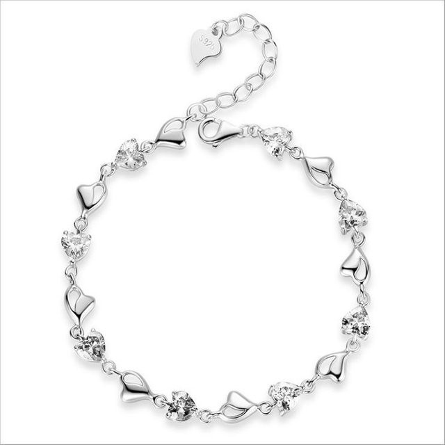 Lucky Star Jewelry Armband, 925 Silber, Zirkonia, Damen - Bild 1