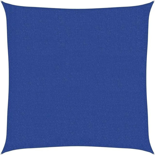 vidaXL Sonnensegel aus HDPE quadratisch in Blau, B/B: 360 x 360 cm - Bild 1