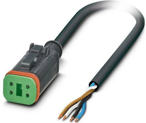 Phoenix Contact Sensor-Aktor-Kabel 4-polig in Grau und Schwarz, Länge: 5 m - Bild 1