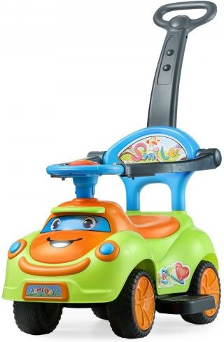 VEVOR Rutschauto mit Schutzgeländer und Griff, Green, 19 bis 36 Monate - Bild 1