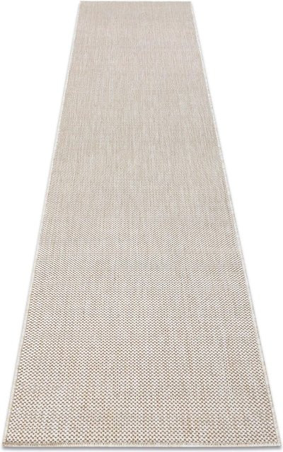 RugsX Teppich Sion VG21497 in Creme und Beige, Sisal-Optik, Flachgewebe, B: 60 cm, L: 300 cm - Bild 1
