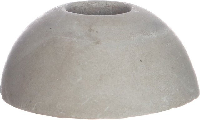 Minimalistischer Stabkerzenhalter aus Beton von IDEAS 4 Seasons in Grau für Spitzkerzen - Bild 1