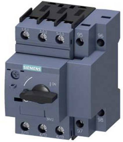 Siemens 3RV2111-1HA10 Leistungsschalter in Grau mit Einstellbereich 5,5 - 8A und einer Schaltspannung von max. 690 V/AC - Bild 1