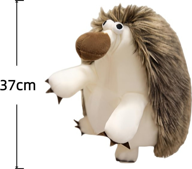 Yiran toy Igel-Plüschtier, Stoffpuppe, Braun - Bild 1