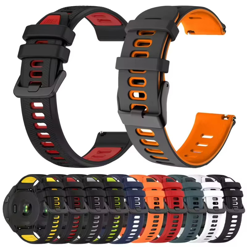 NEY Uhrenarmband Silikon, Schwarz, Unisex - Bild 1