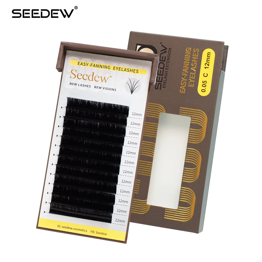 SEEDEW Fox Series Camellia Lashes Wimpernverlängerungen, Natürlich - Bild 2