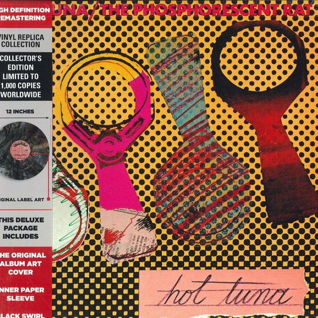 Hot Tuna - The Phosphorescent Rat LP Vinyl von Culture Factory, Rock, Rot/Mehrfarbig, 2017 - Bild 1