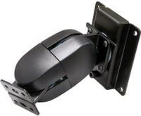 Ergotron Serie 100 Einfach Monitor-Wandhalterung für 30,5 cm bis 68,6 cm LCD-Bildschirme, Schwarz, VESA 100x100 mm - Bild 1
