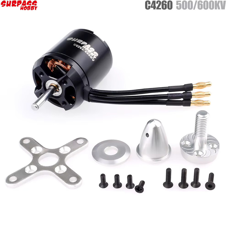 SURPASS HOBBY Bürstenloser Motor, Modellzubehör, Schwarz, Metall - Bild 3