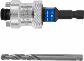 Lenox Schnellwechselhalter für Lochsägen 14-30mm in Silber - Bild 1