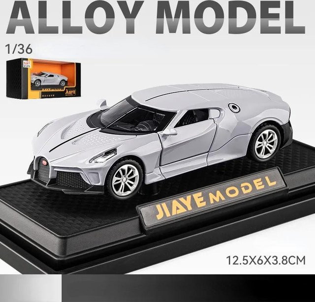 Linyi toy car Voice Of The Night Automodell, 1:36, Metall, mit Licht und Sound, ab 14 Jahren - Bild 1