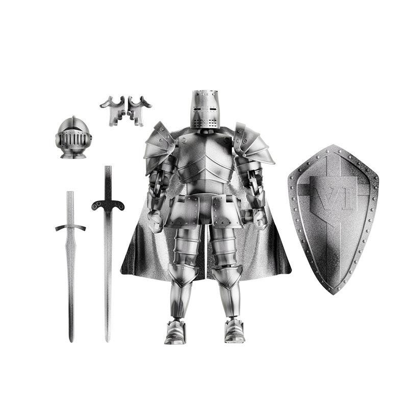 Yiran toy 1 Mittelalter Ritter Actionfigur hellgrüne - Bild 2