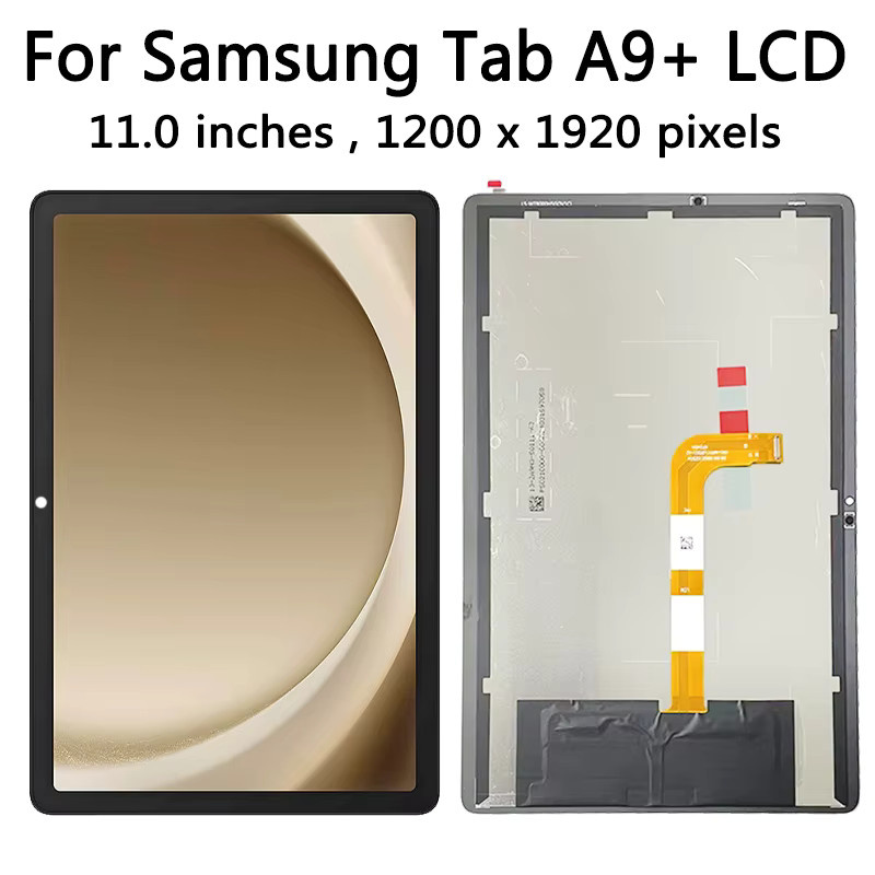 Samsung Tab A9+ A9 Plus LCD-Display Touchscreen-Panel Digitizer-Ersatzteil 11,0 Zoll in Schwarz - Bild 3