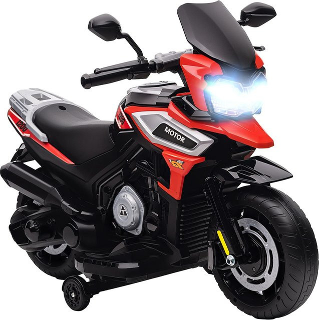 AIYAPLAY Elektro Motorrad mit Licht und Sound ab 18-36 Monaten - Bild 1