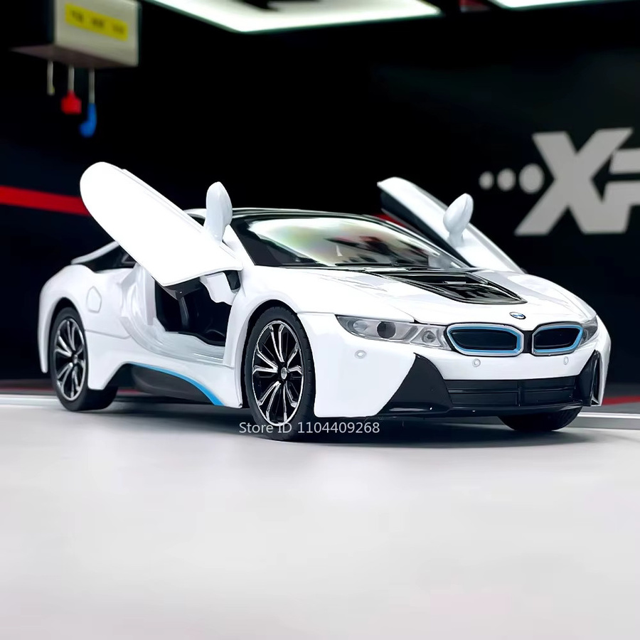 MAKEDA I8 mc20 Sportwagen Modell, Maßstab 1:22, Metall, mit Licht und Sound - Bild 6