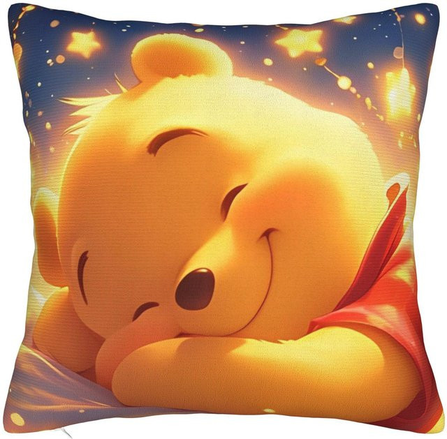Winnie Puuh Kissenbezug aus Polyester in Multicolour, B/B: 30 x 30 cm - Bild 1