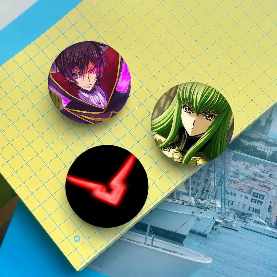 Bilibili Brosche Metall, Anime C-Code G-Geass Abzeichen - Bild 4