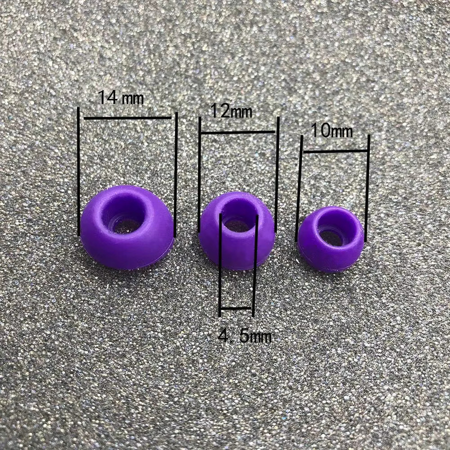 Trig Rain Silikon In-Ear Ohrpolster Ersatz-Ohrstöpsel in Weiß, 30 Stück (15 Paare) - Bild 3