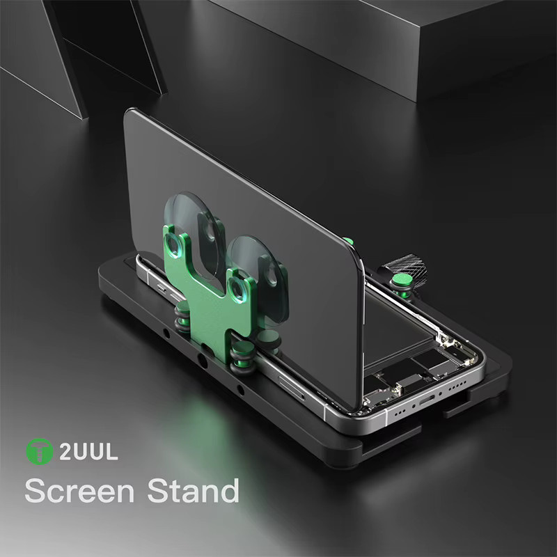 2uul Universal-Bildschirm-Befestigungs-Reparaturvorrichtung BH05 für Mobiltelefone in Schwarz zur LCD-Bildschirm- und hinteren Abdeckung-Entfernung - Bild 3