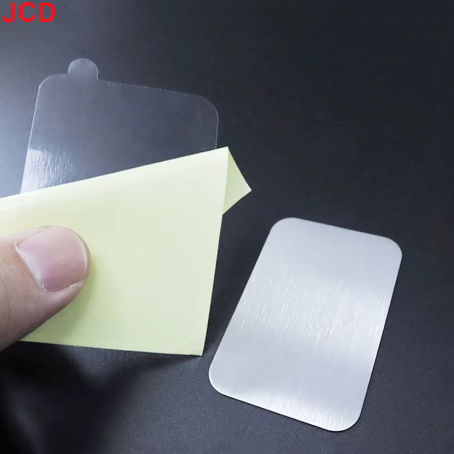 JCD 10er Set Universal Handy Rückseiten Aufkleber Magnetischer Schutzfilm Transparent aus PVC Staubdicht - Bild 4