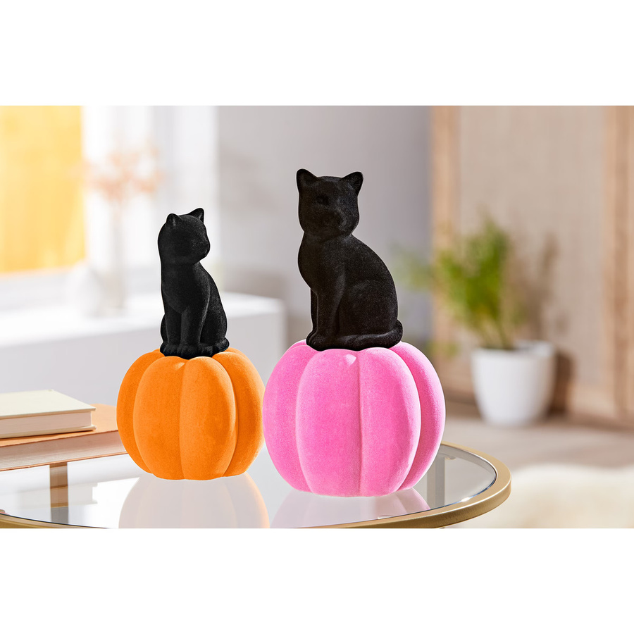 Dekofigur Schwarzer Kater von Viva Domo in Schwarz - Bild 2