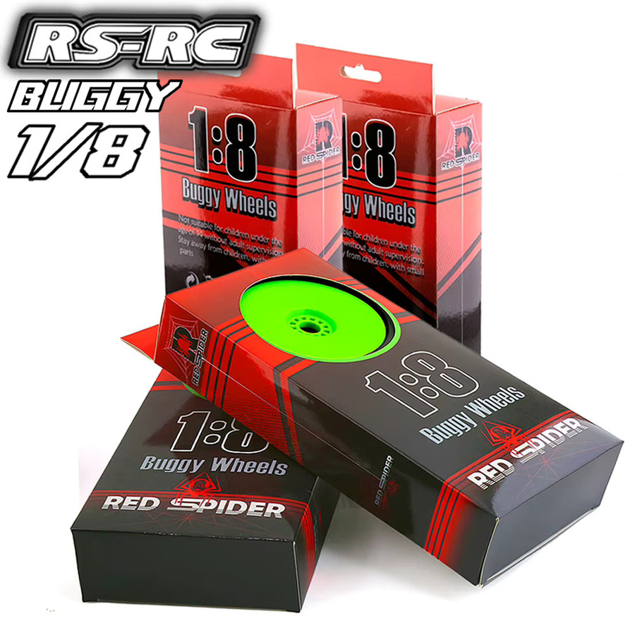 AJRC Off Road Buggy Reifen Rad, 4-teiliges Set, 116mm, 17mm Hex Naben - Bild 4