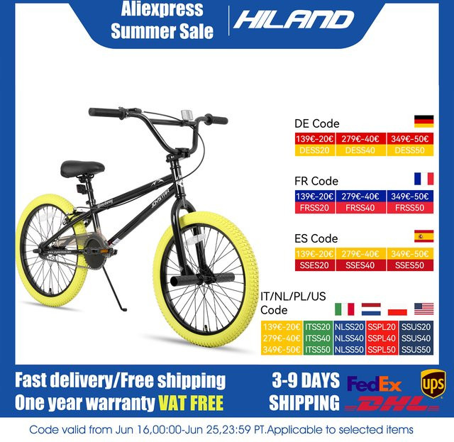 JOYSTAR Brockway Freestyle Kinder-BMX-Fahrräder, für 6 bis 14 Jahre - Bild 1